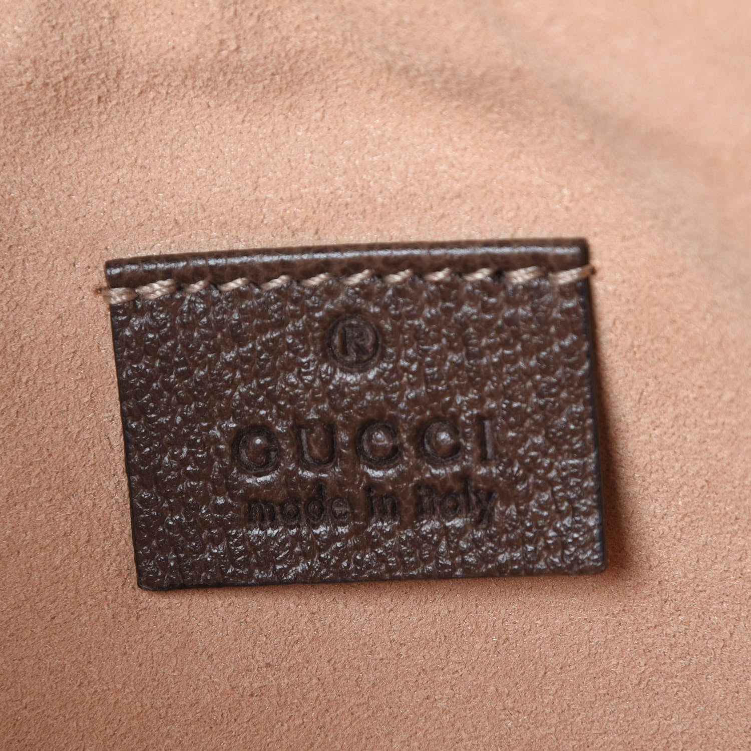 Gucci GG Supreme Monogram Large Ophidia Pouch Clutch Brown 6 of 8
