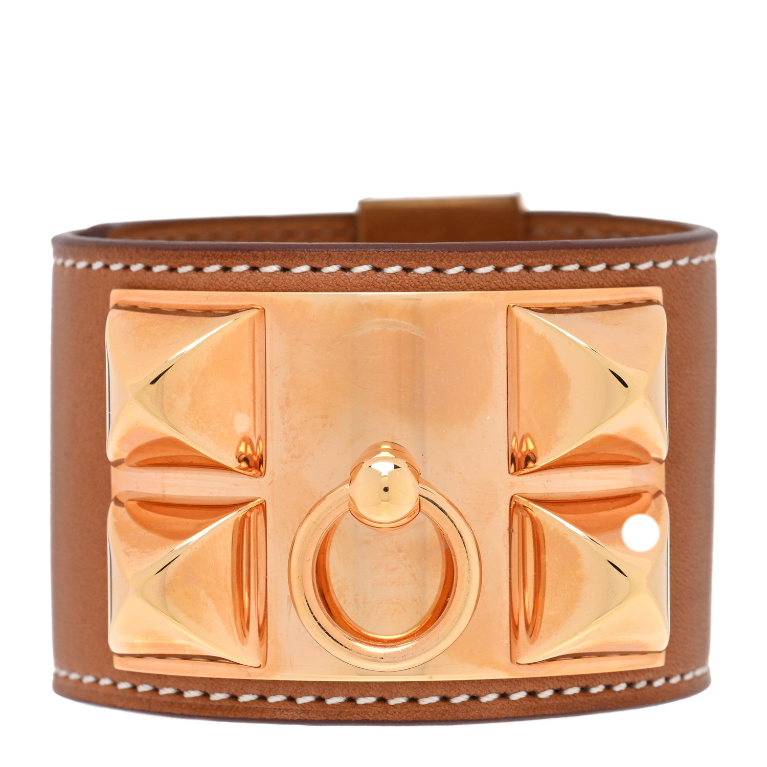 Hermes Swift Collier De Chien CDC Bracelet S Gold 1 of 4