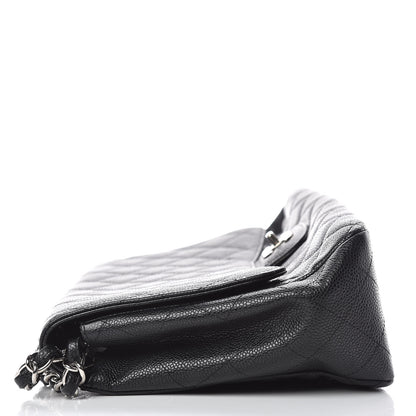 Chanel Caviar Quilted Jumbo Single Flap Black 8 of 23