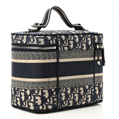 Christian Dior Oblique Diortravel Vanity Case Blue 3 of 10