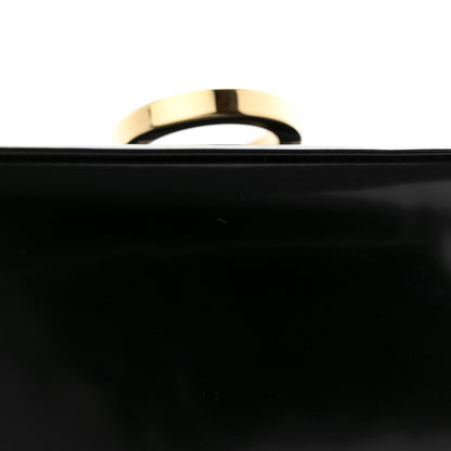 Salvatore Ferragamo Brushed Off Calfskin Mini Iconic Top Handle Bag Black 11 of 13