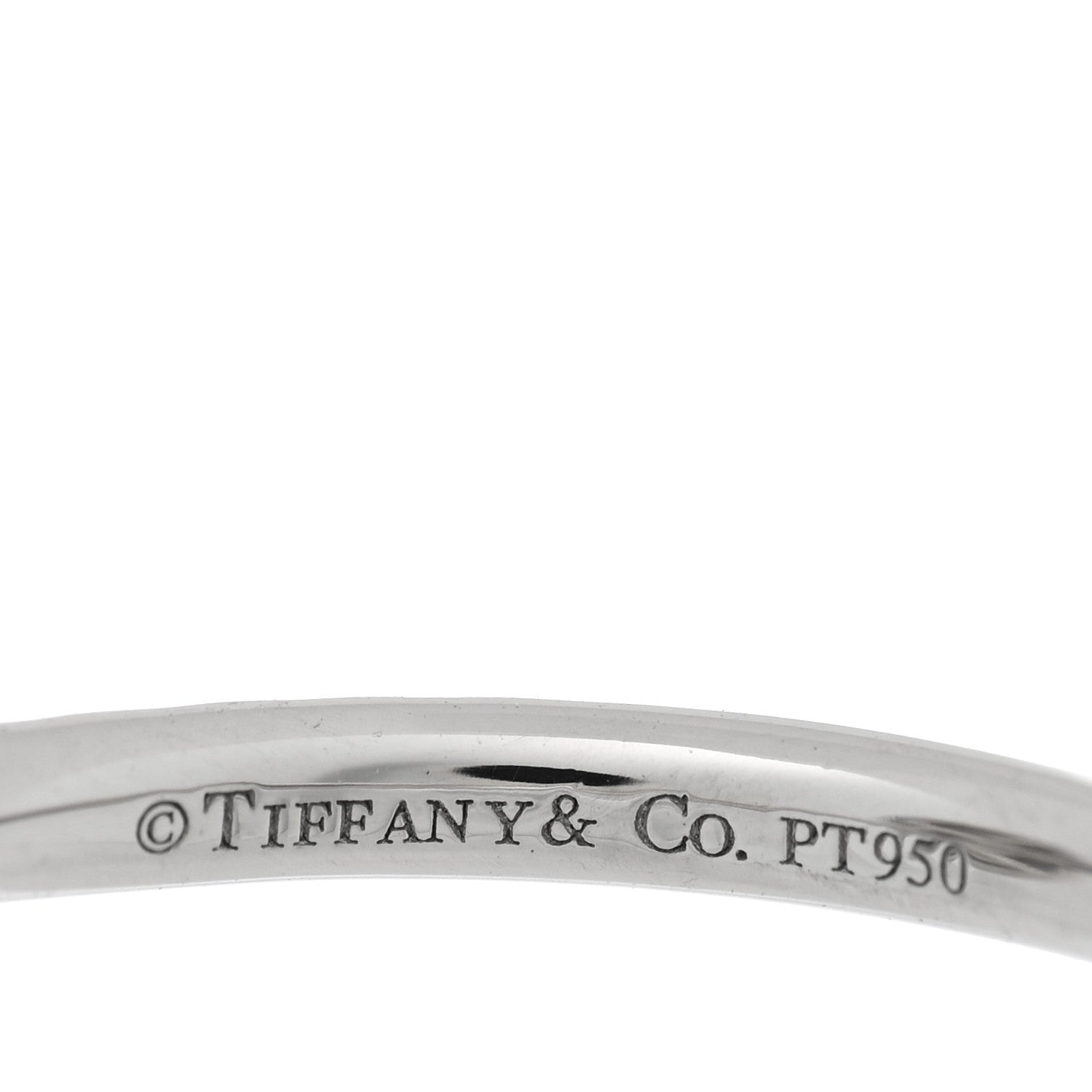 Tiffany Platinum Diamond Soleste Engagement Ring 47 4 4 of 4