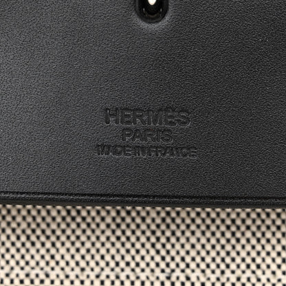 Hermes Criss Viking Vache Hunter Herbag Cabin Zip Retourne 50 Ecru Black 8 of 12