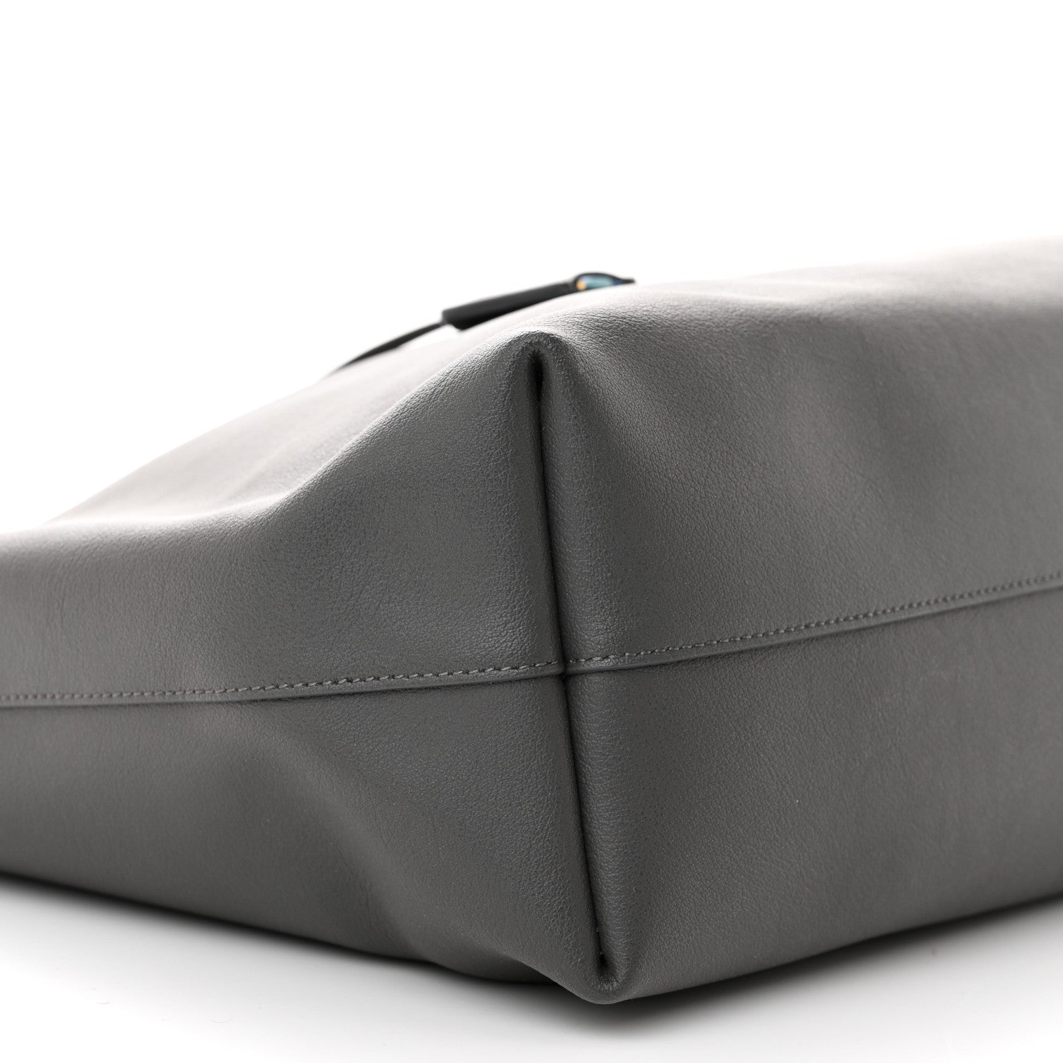 Saint Laurent Calfskin Large Shopping Tote Asphalt 10 of 11