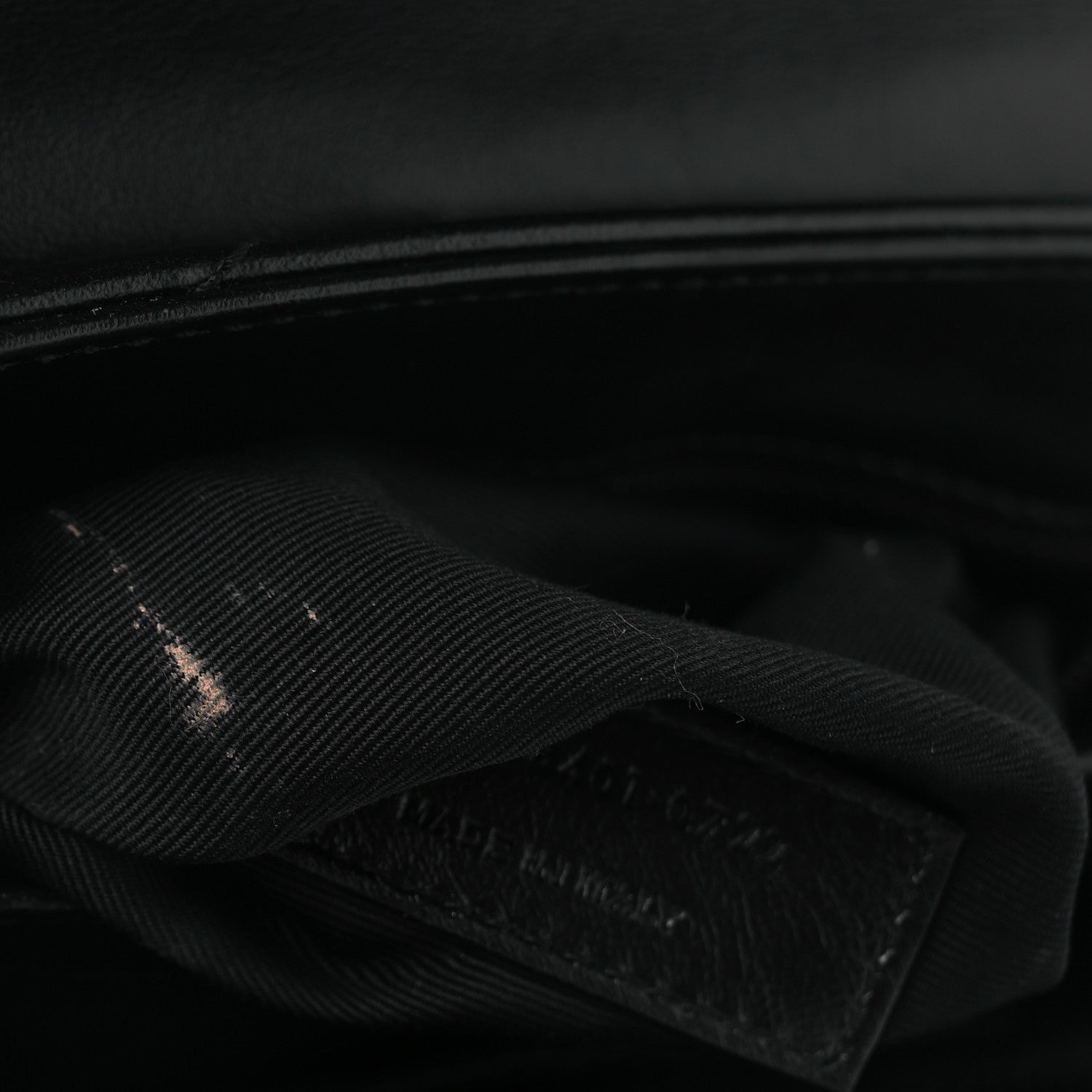 Saint Laurent Calfskin Y Quilted Monogram Monochrome Toy Loulou Crossbody Bag Black 21 of 28