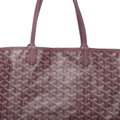 Goyard Goyardine Reversible Anjou PM Burgundy 17 of 22