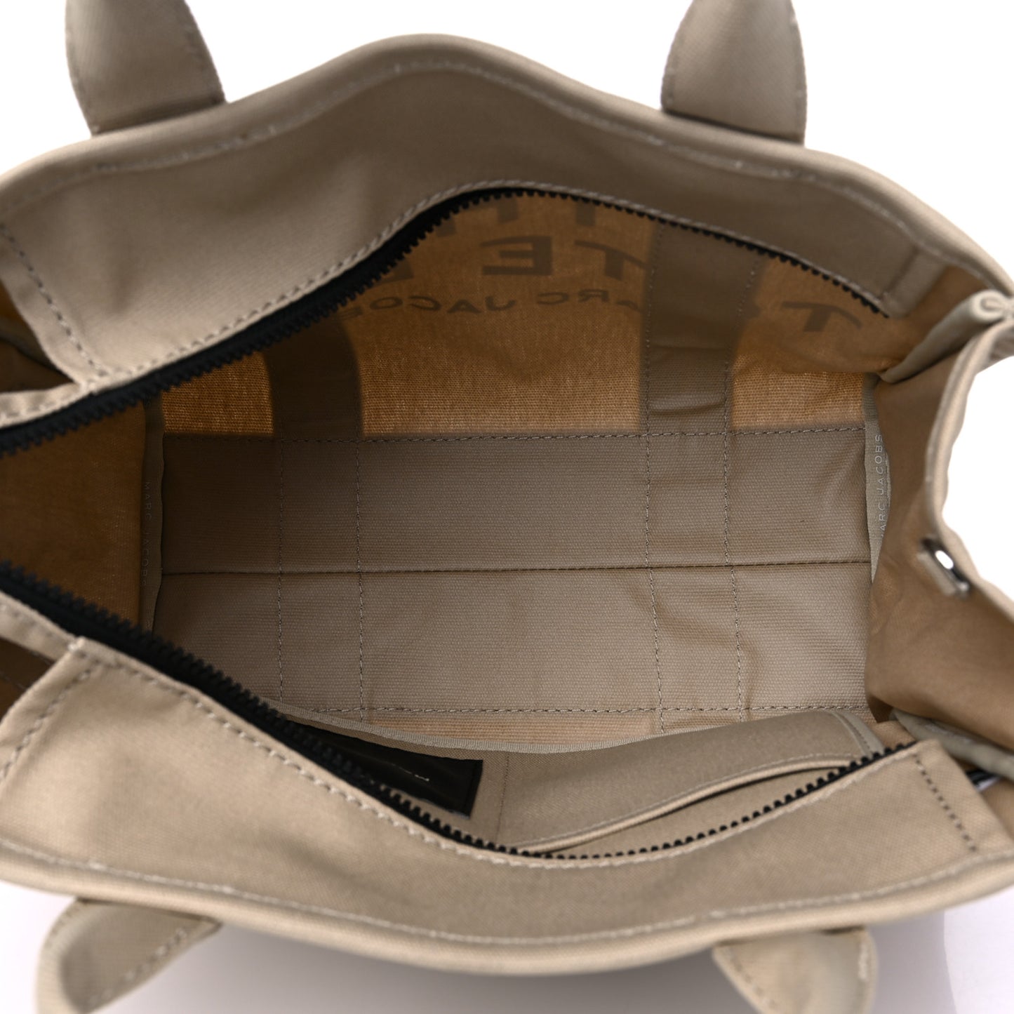 Cotton Canvas Medium The Traveler Tote Bag Beige