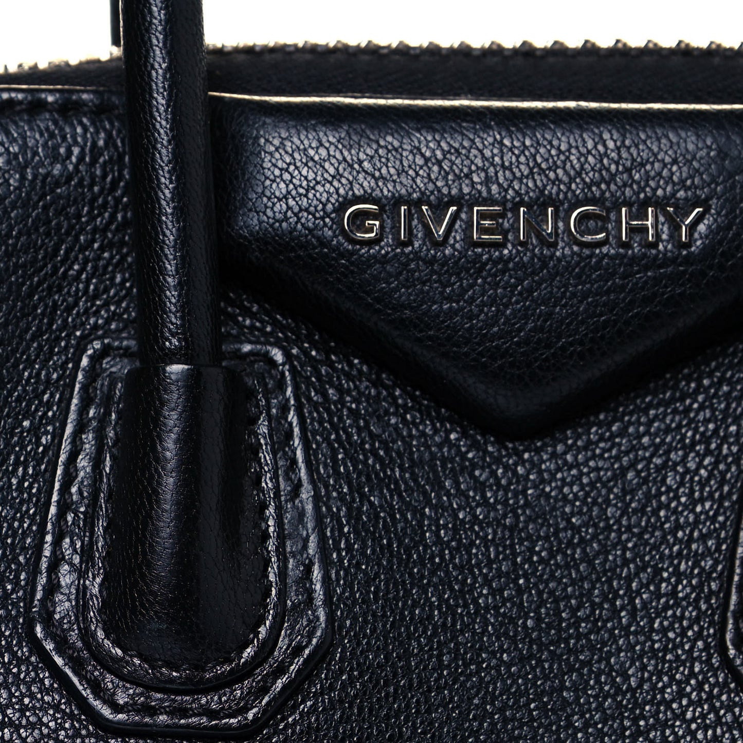 Sugar Goatskin Mini Antigona Black