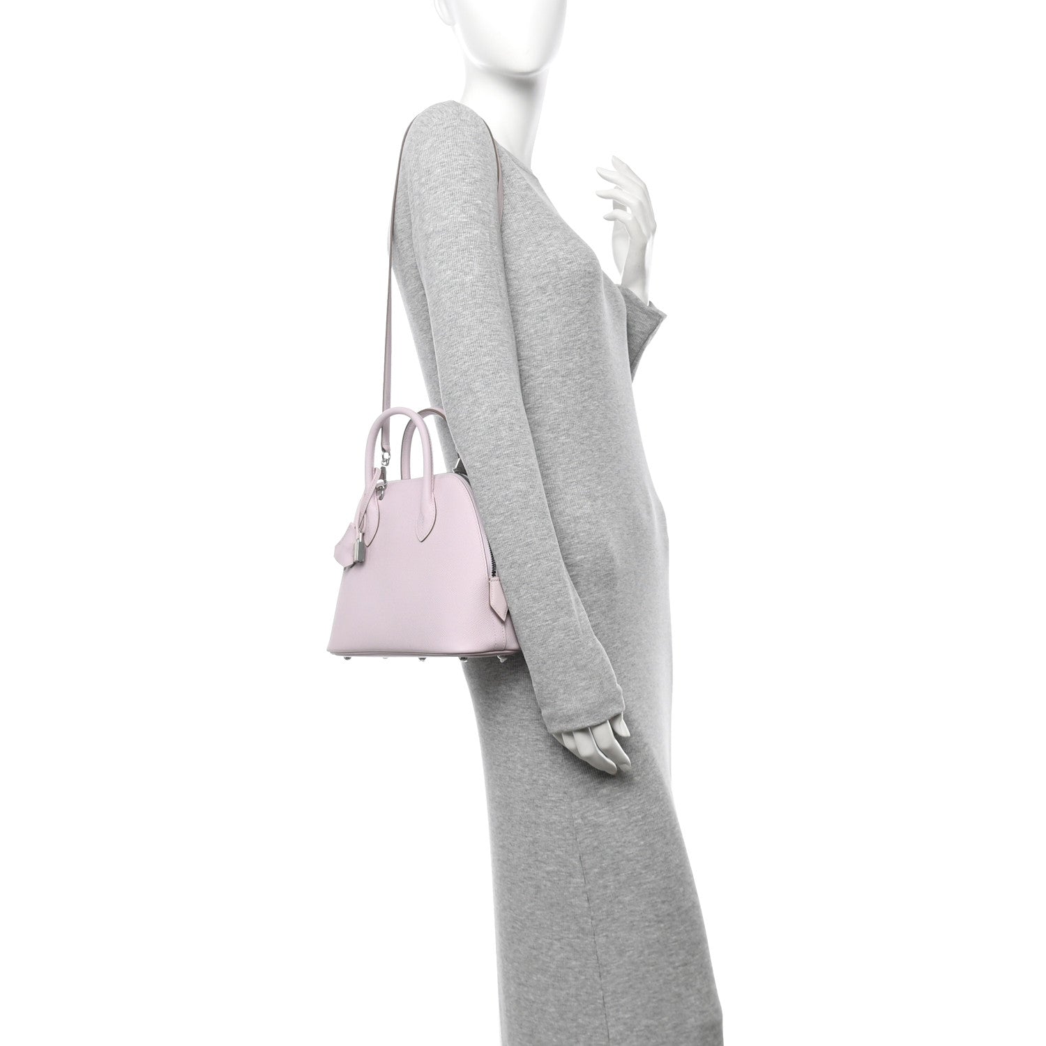 Hermes Epsom Verso 1923 Bolide 25 Mauve Pale Craie 2 of 11