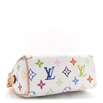 Louis Vuitton LV X TM Monogram Multicolor Nano Speedy White 4 of 10