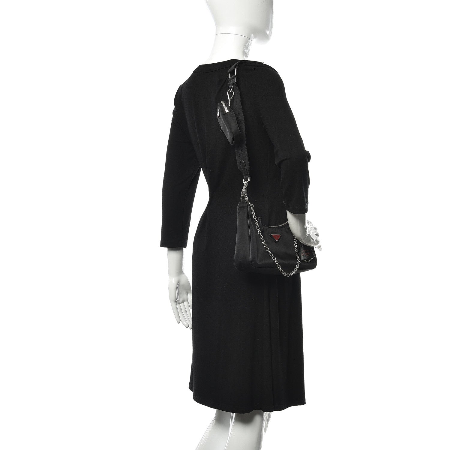 Prada Nylon Lunar New Year Re-Edition 2005 Shoulder Bag Black 3 of 12