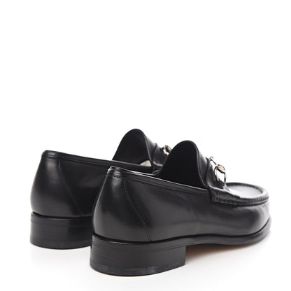 Gucci Calfskin Mens 1953 Horsebit Loafers 10.5 Black 3 of 9