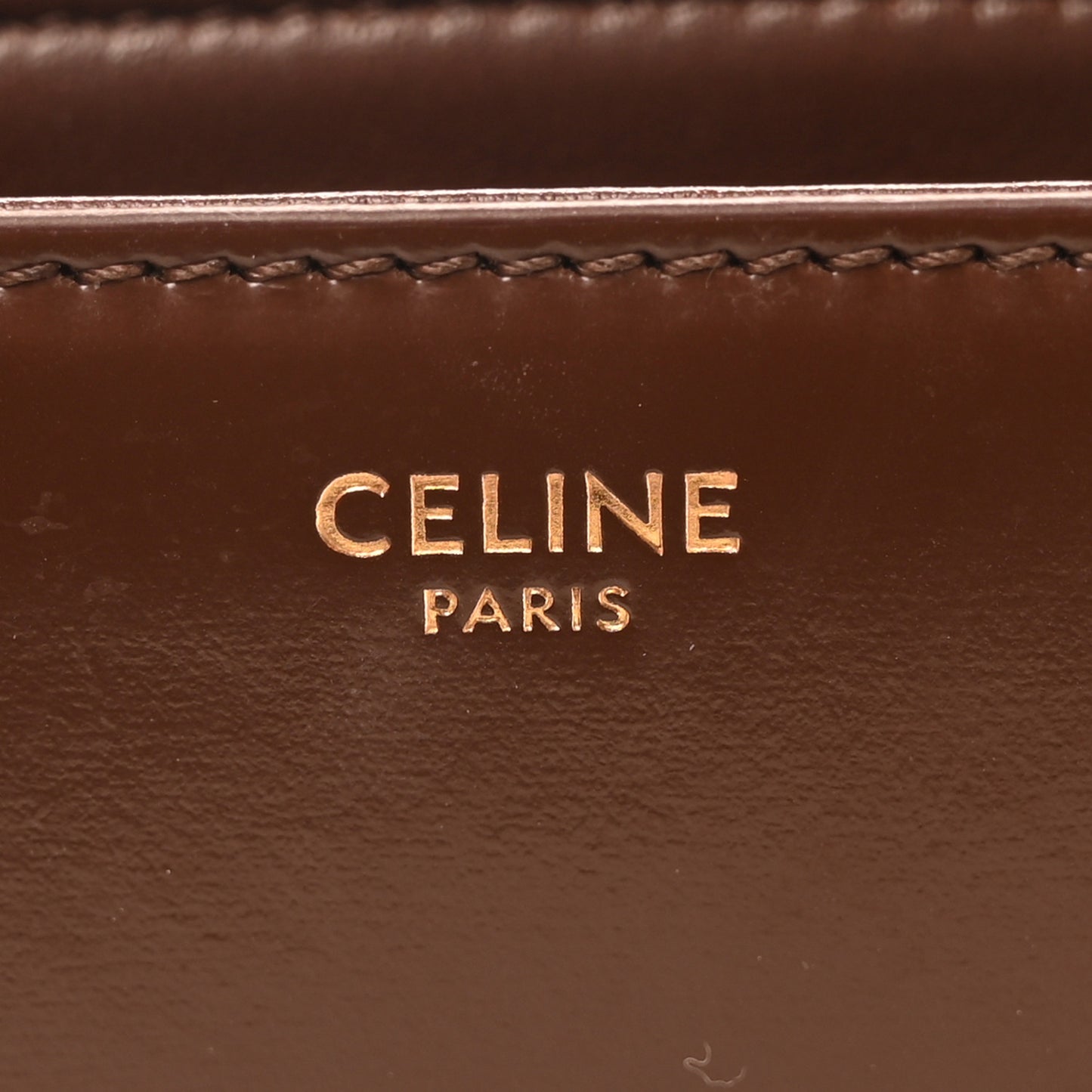 Shiny Calfskin Teen Triomphe Brown