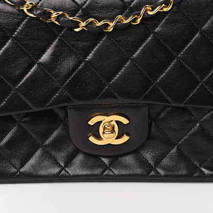 Chanel Lambskin Quilted Small Double Flap Black 13 of 13