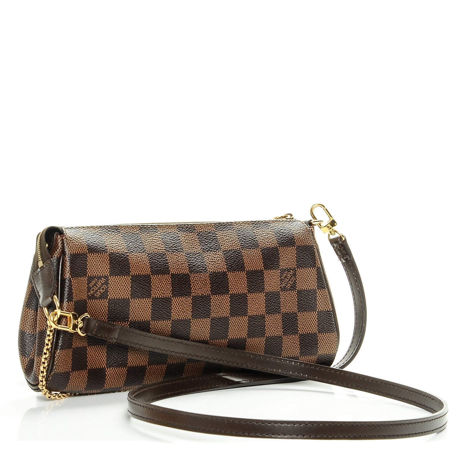 Louis Vuitton Damier Ebene Eva Clutch 3 of 6