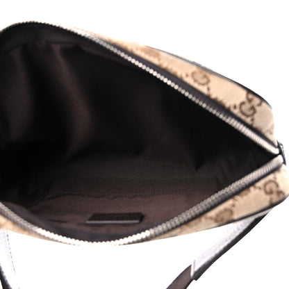 Gucci Monogram Belt Bag Dark Brown 5 of 10