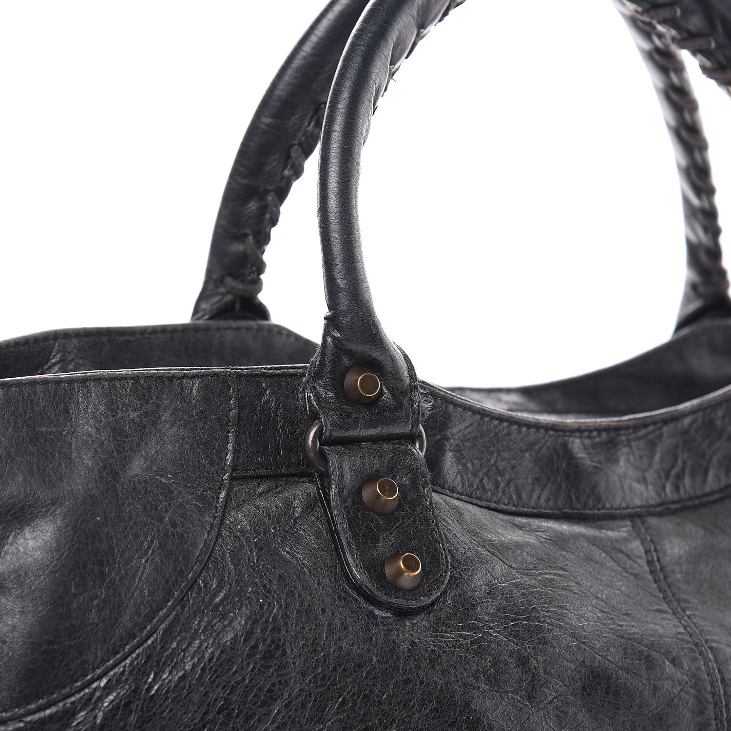 Balenciaga Agneau Classic Hardware Part Time Black 15 of 17