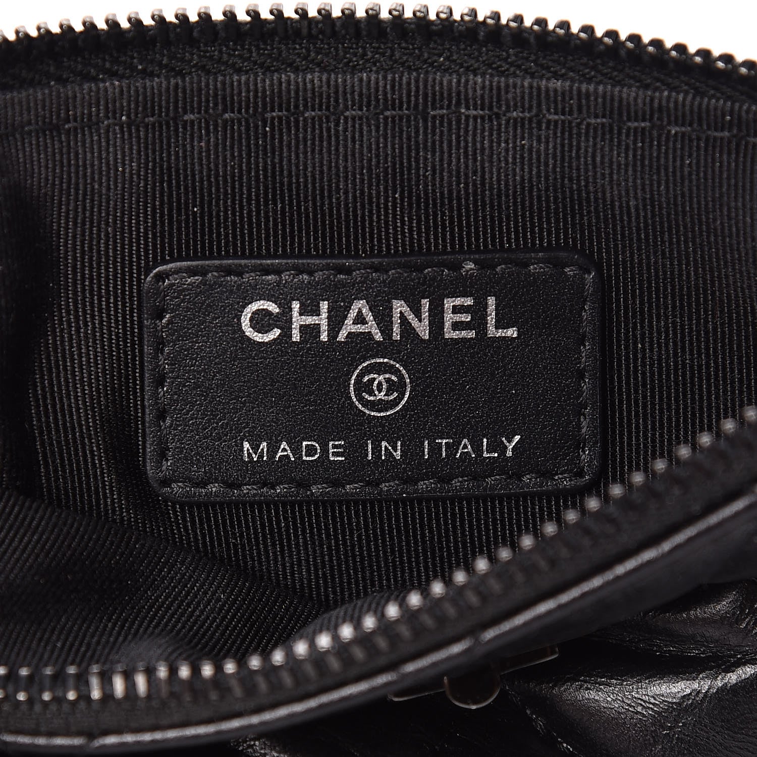 Chanel Aged Calfskin Quilted Small Reissue Cosmetic Case So Black 6 of 7