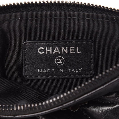 Chanel Aged Calfskin Quilted Small Reissue Cosmetic Case So Black 6 of 7