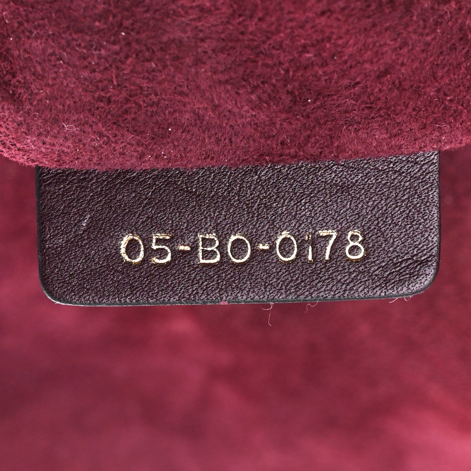 Christian Dior Calfskin Cannage Studded Medium Supple Lady Dior Deep Amaranth 7 of 10