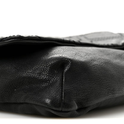 Chanel Calfskin Diamond Stitch Large Messenger Black 9 of 15