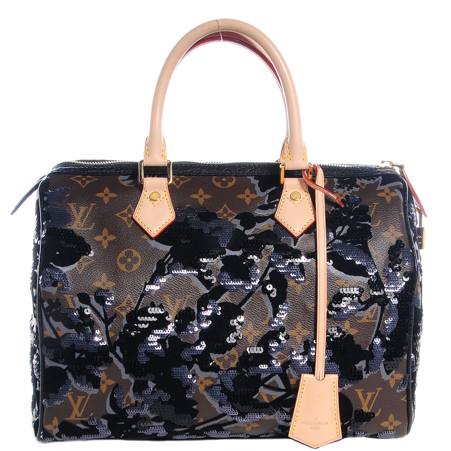 Monogram Fleur De Jais Sequins Speedy 30