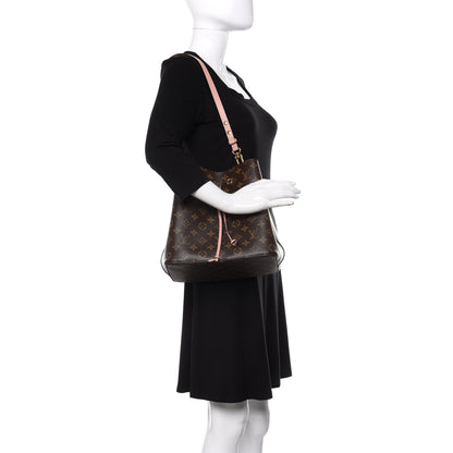 Louis Vuitton Monogram Neonoe MM Rose Poudre 2 of 9