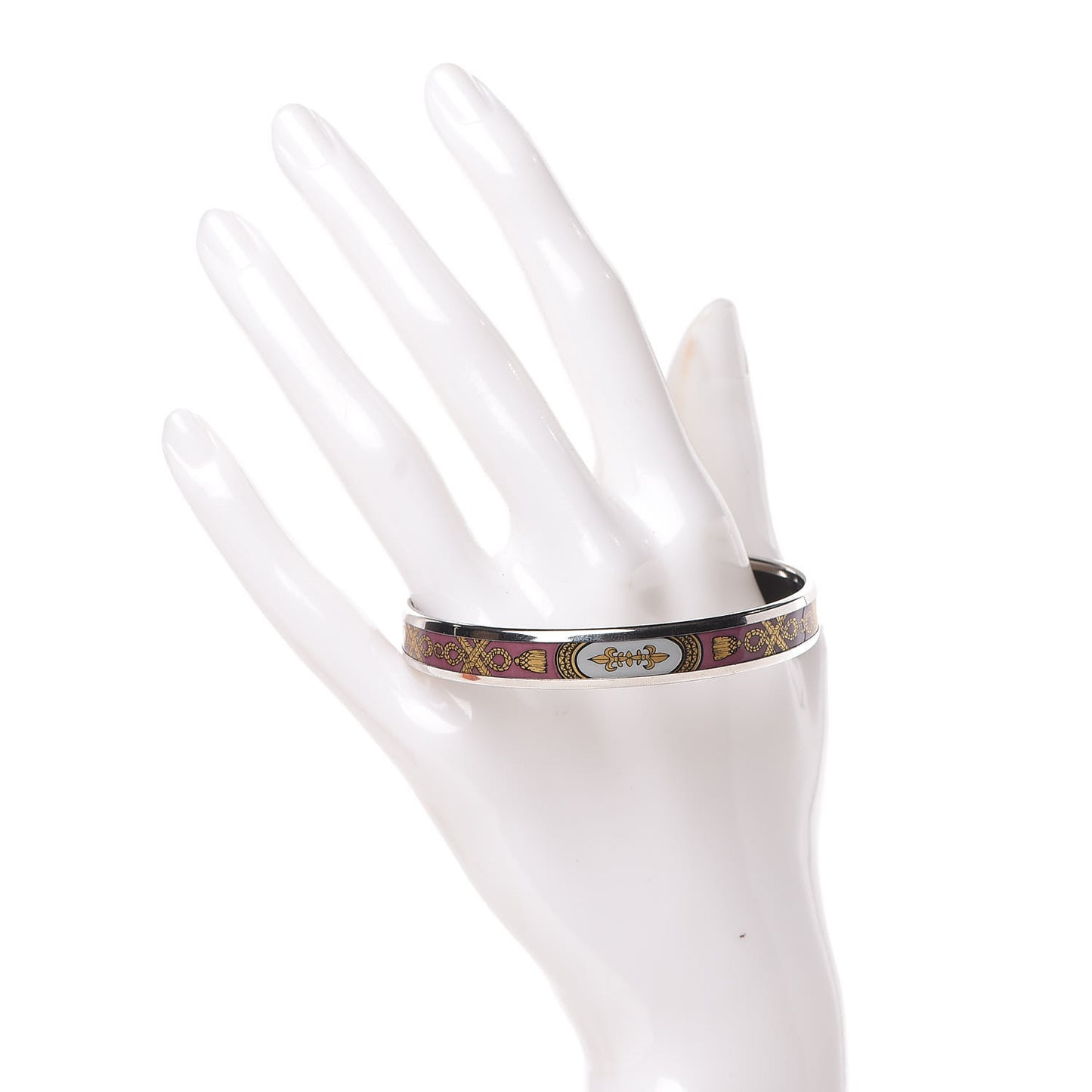 Enamel Printed Grand Apparat Narrow Bracelet 65