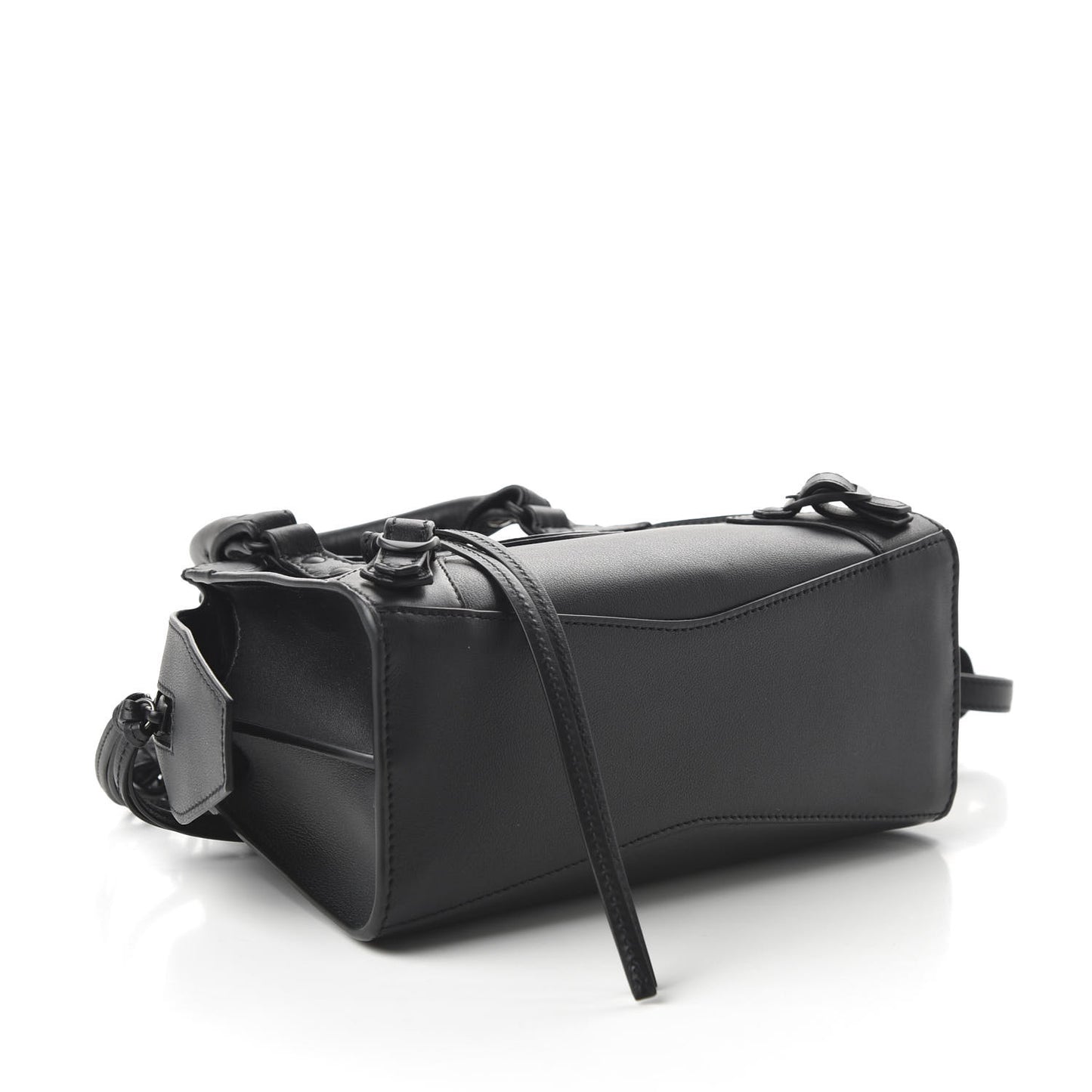 Smooth Calfskin Neo Classic Black Hardware Mini City Black