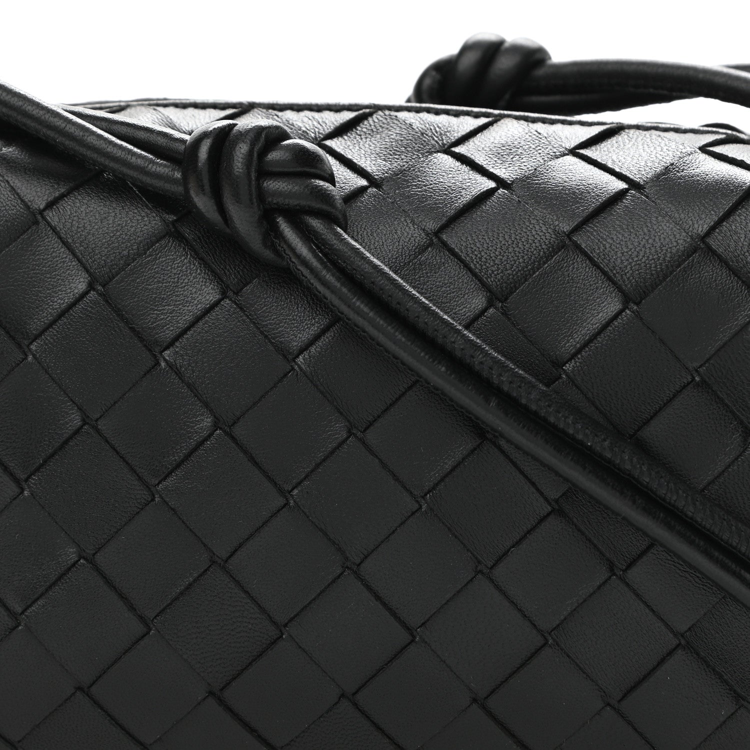 Bottega Veneta Nappa Intrecciato Mini Loop Camera Bag Black 7 of 10