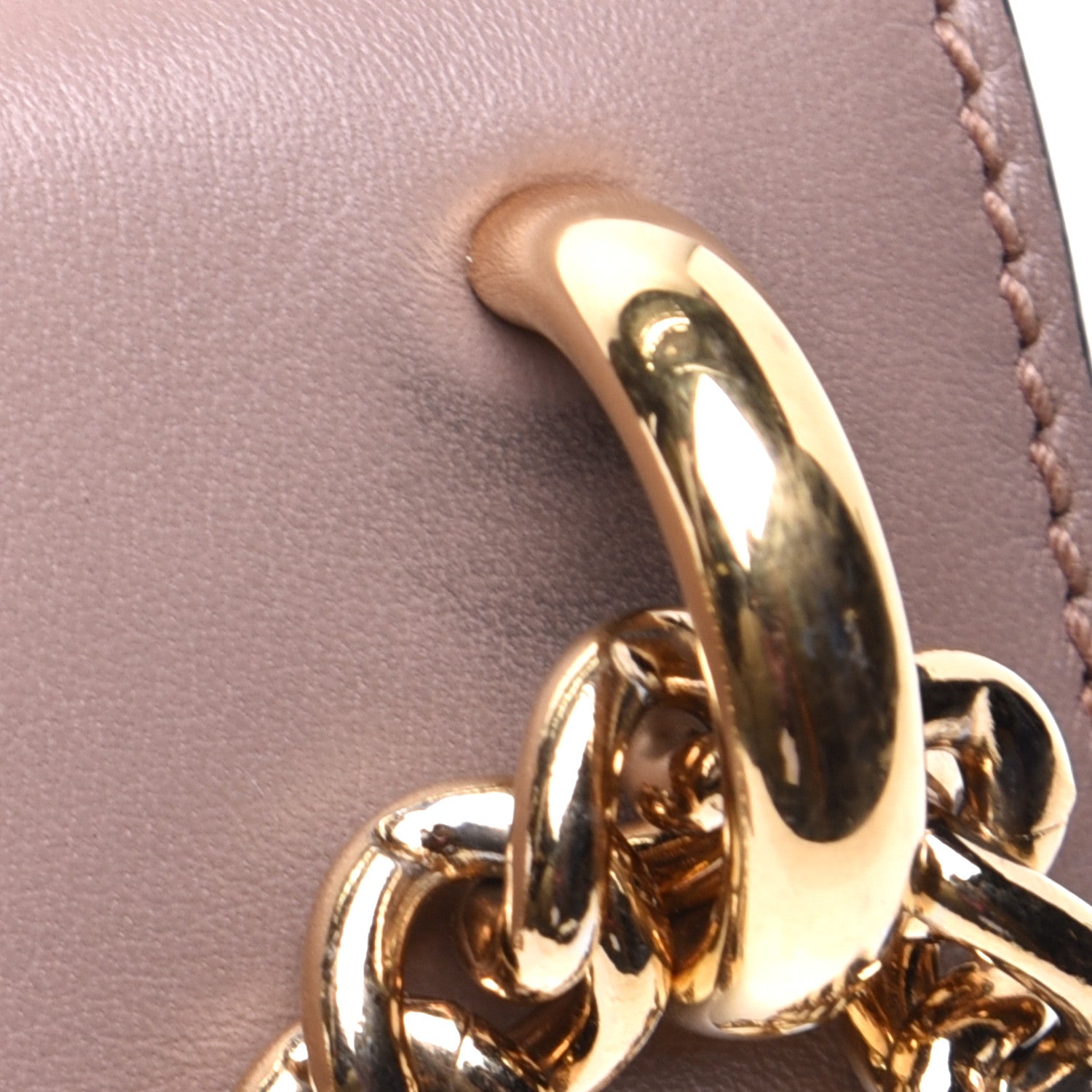 Gucci GG Supreme Monogram Studded Small Padlock Shoulder Bag Porcelain Rose 11 of 11