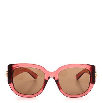 Gucci Acetate Square Frame Sunglasses GG1599SA Pink 2 of 7