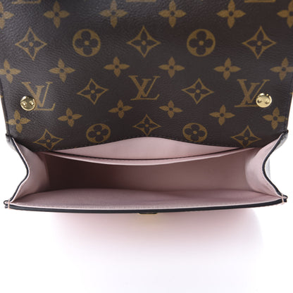 Louis Vuitton Patent Calfskin Monogram Cherrywood BB Rose Ballerine 5 of 10