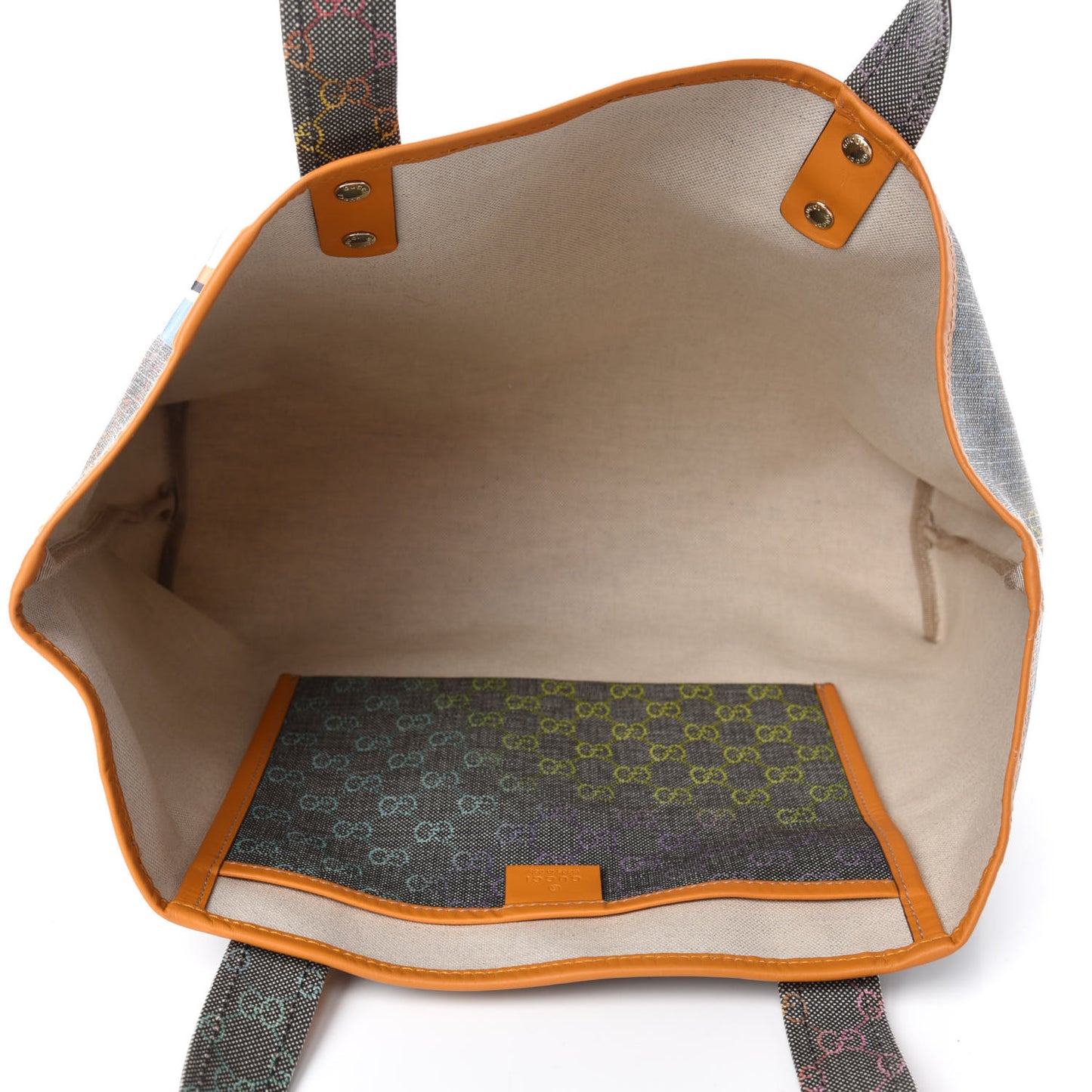GG Plus Monogram Medium Signature Web Loop Tote Multicolor