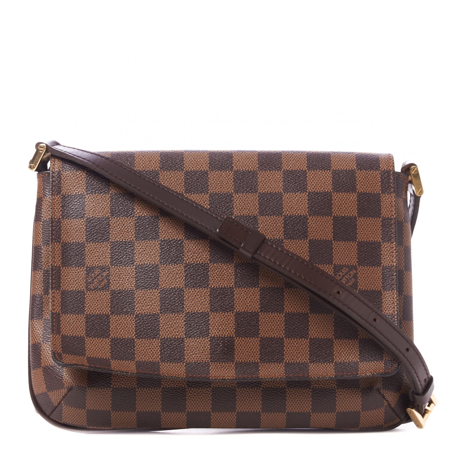 Louis Vuitton Damier Ebene Musette Tango Long Strap 1 of 7