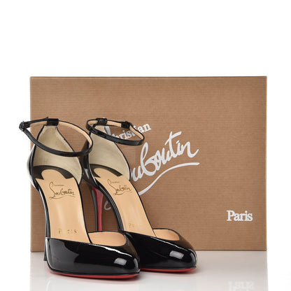 Christian Louboutin Patent Dollyla 100 Pumps 36 Black 8 of 8