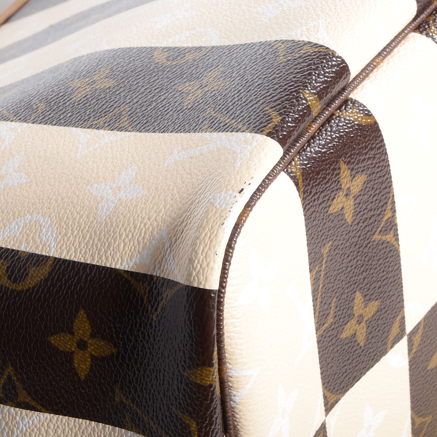 Louis Vuitton Monogram Rayures Neverfull MM 4 of 8