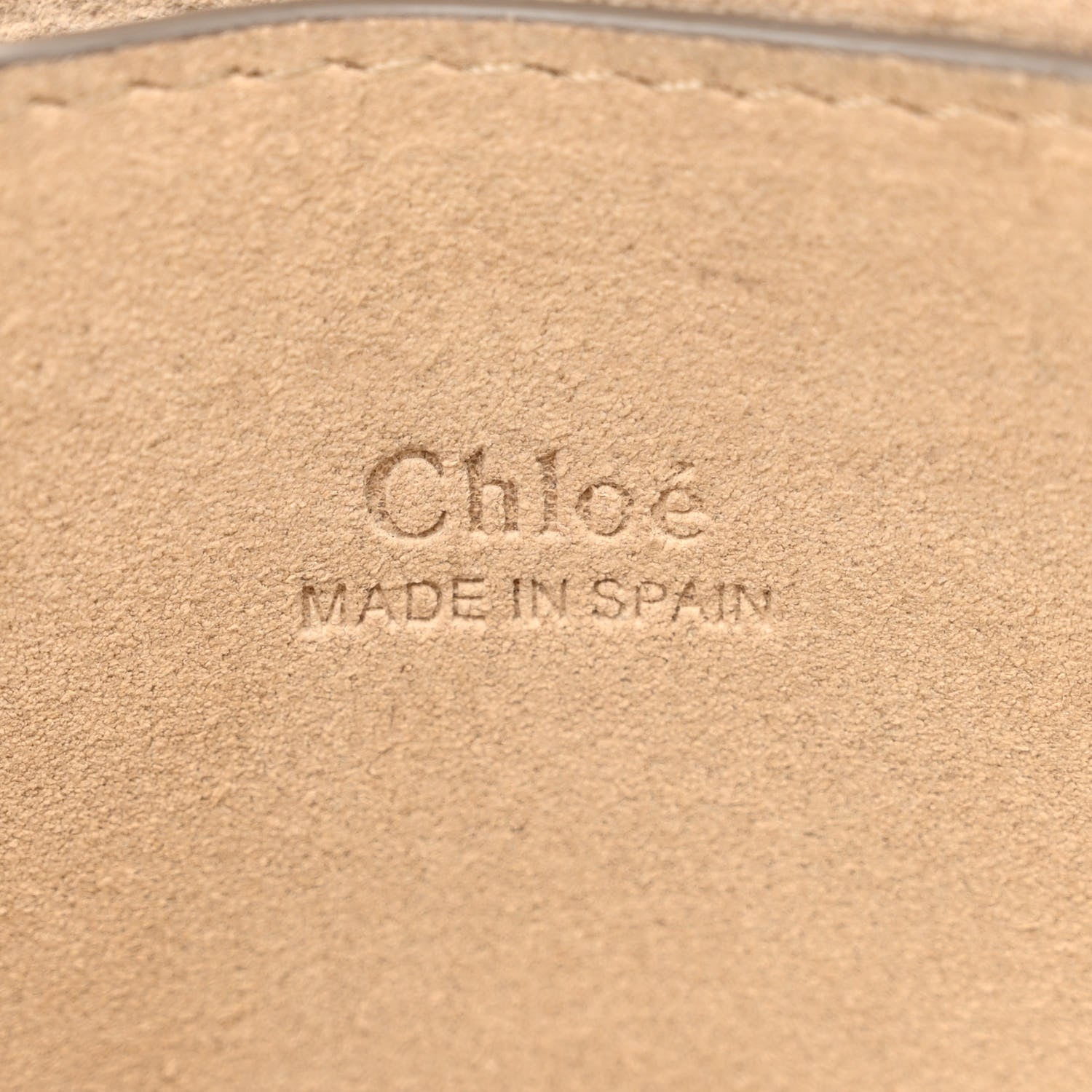 Chloe Suede Calfskin Small Faye Shoulder Bag Black 6 of 13
