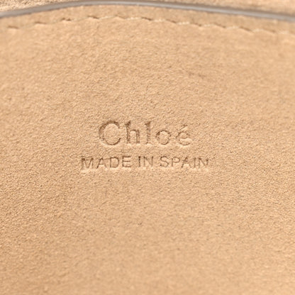Chloe Suede Calfskin Small Faye Shoulder Bag Black 6 of 13