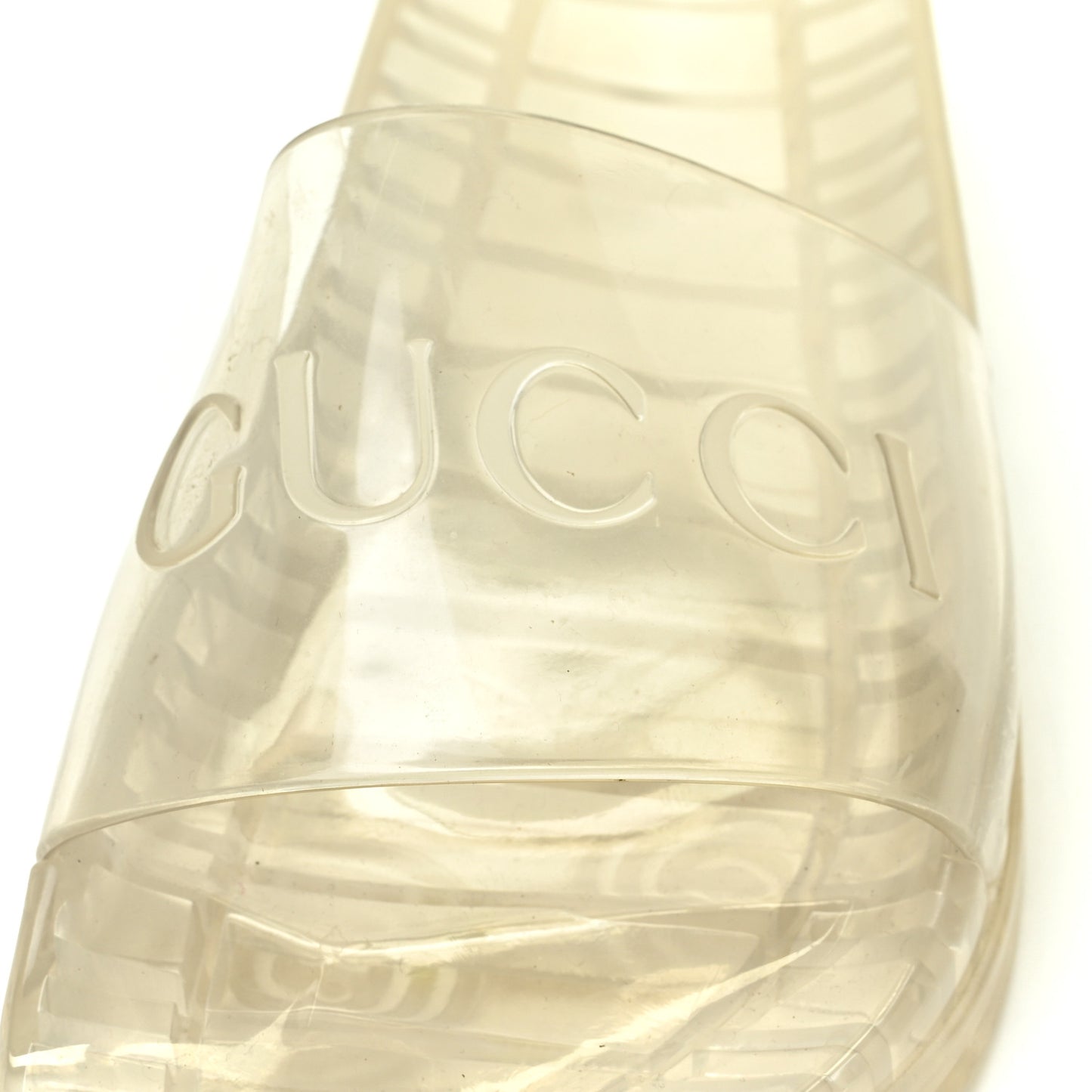 Rubber Mens Pursuit Slide Sandals 8 Transparent