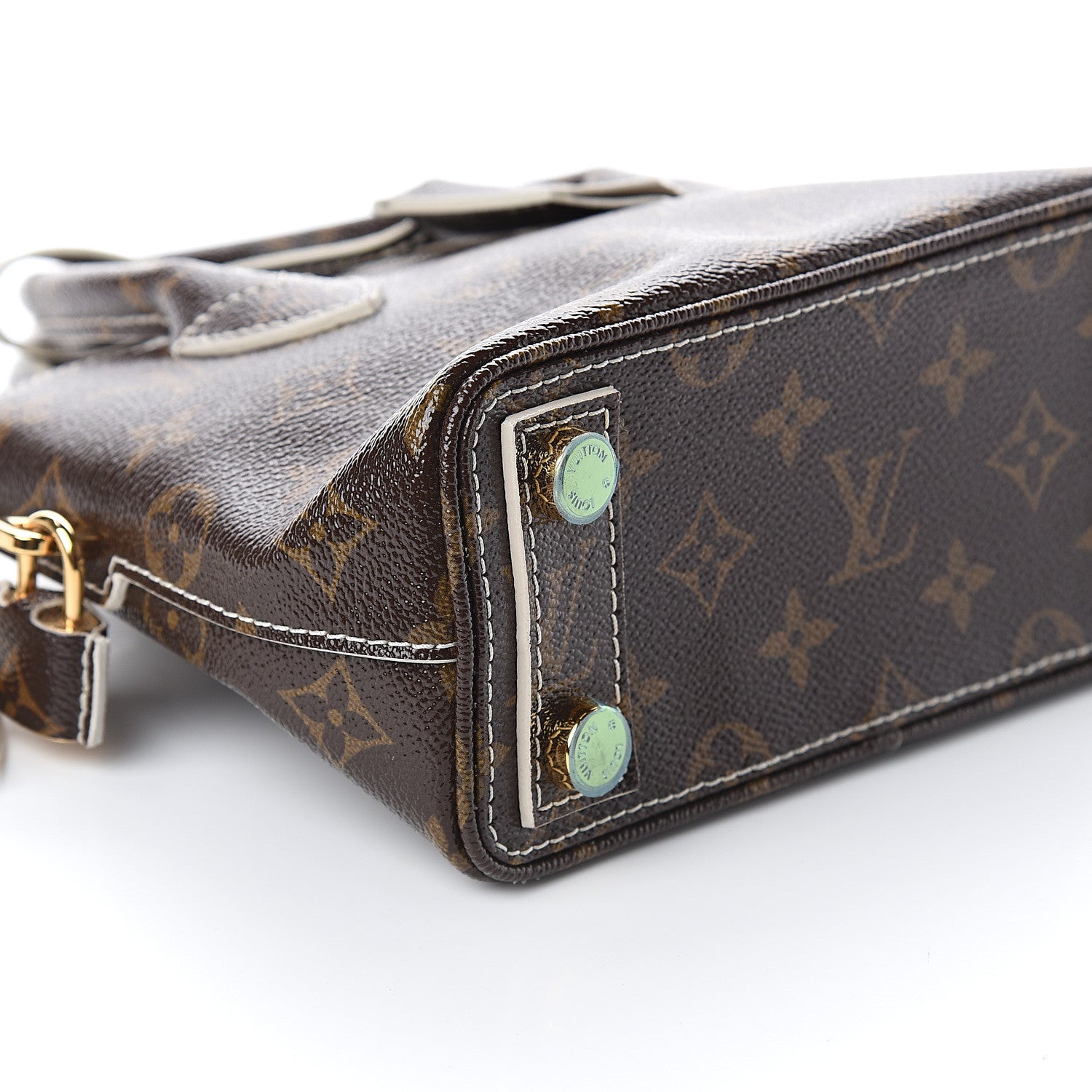 Louis Vuitton Monogram Shine Fetish Lockit BB 7 of 8