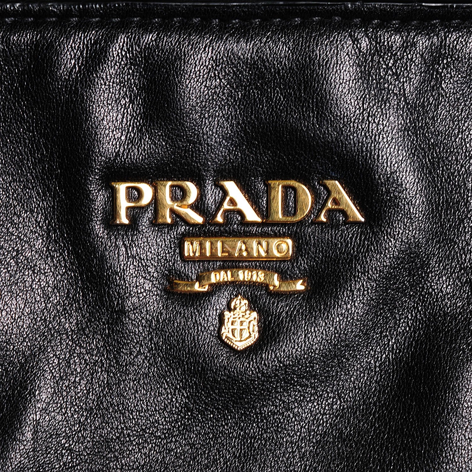 Prada Soft Calf Tote Nero Black 9 of 9