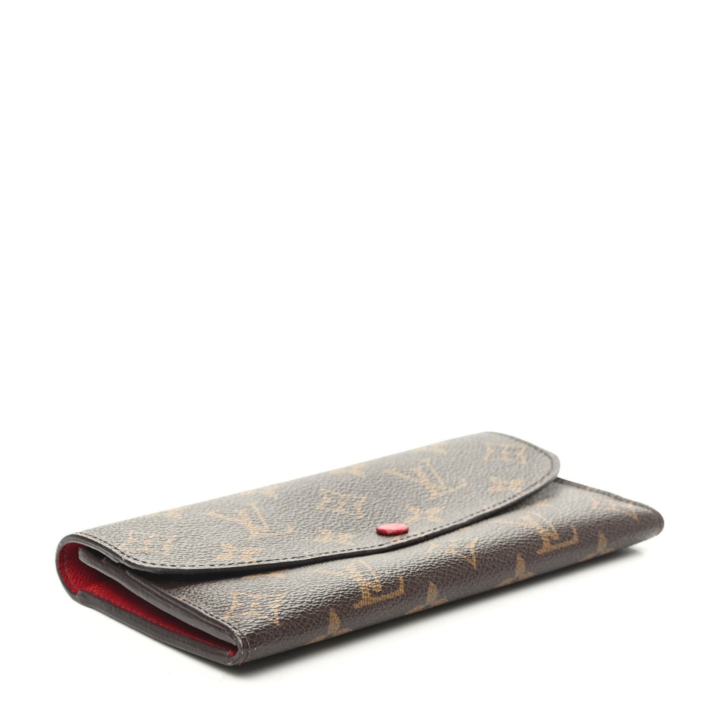 Monogram Emilie Wallet Red