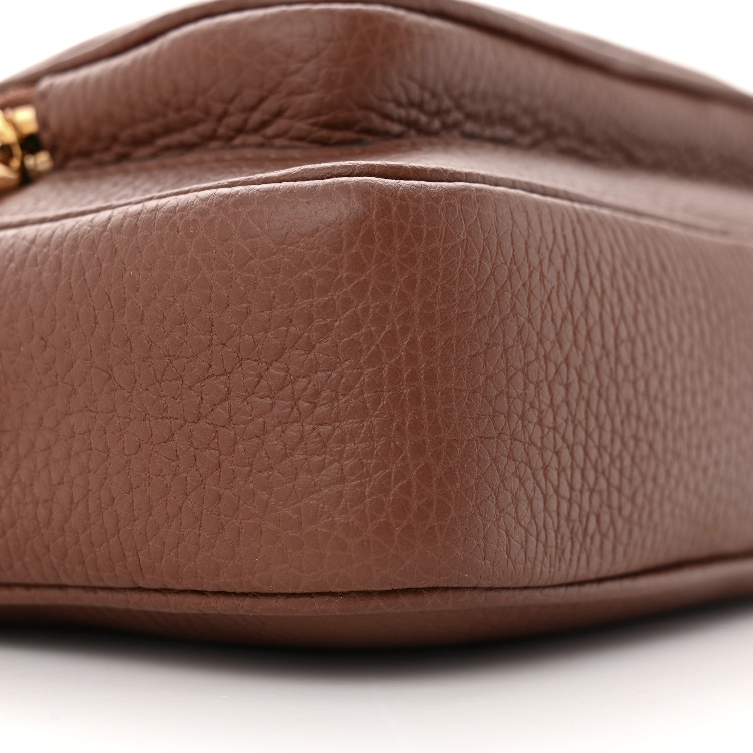 Burberry Grained Calfskin Small Camera Bag Tan 9 of 12