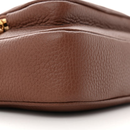 Burberry Grained Calfskin Small Camera Bag Tan 9 of 12