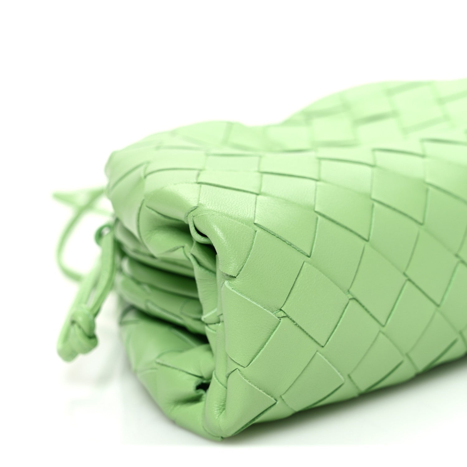 Bottega Veneta Nappa Intrecciato The Mini Pouch Pistachio 9 of 10