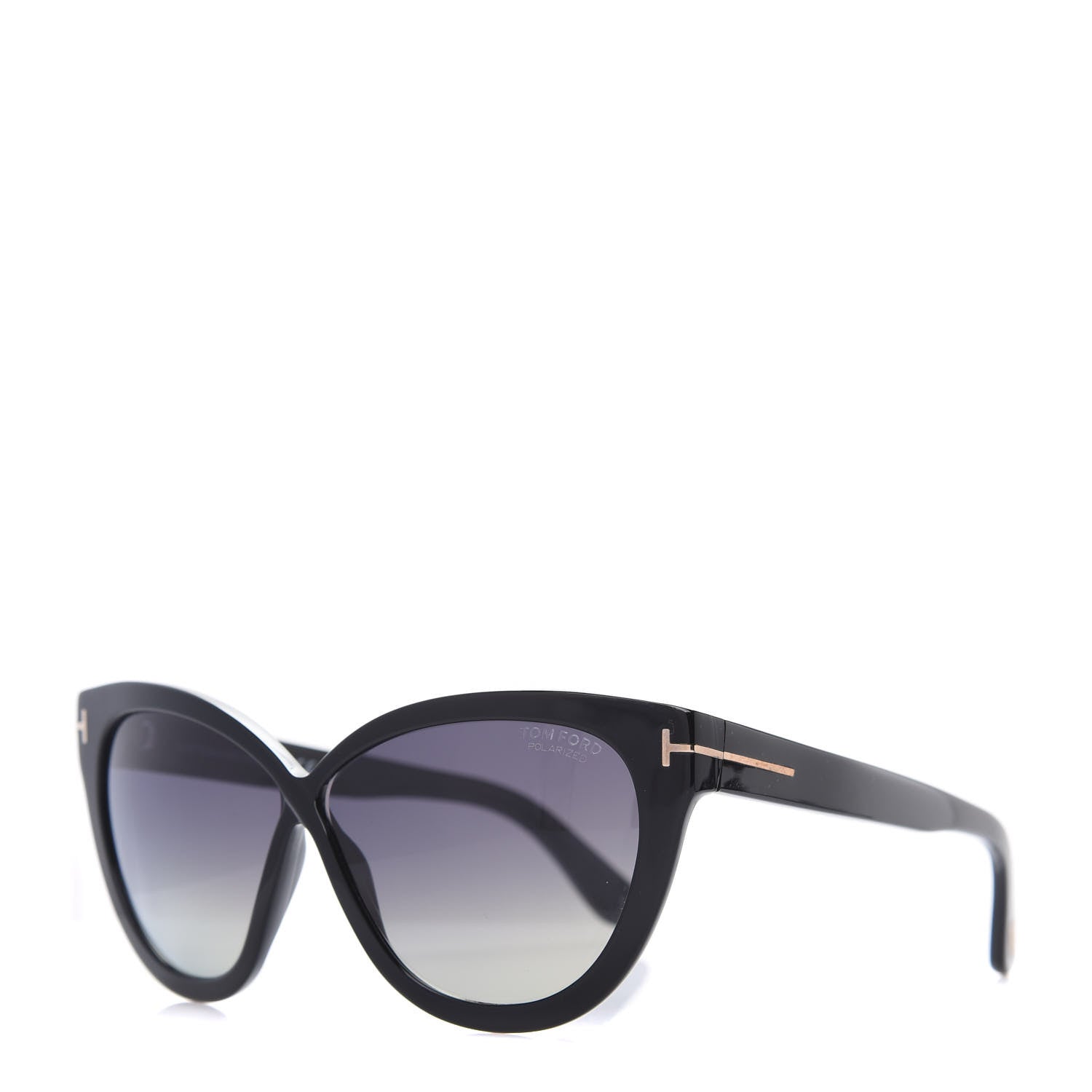 Tom Ford Polarized Arabella TF511 Sunglasses Black 1 of 8
