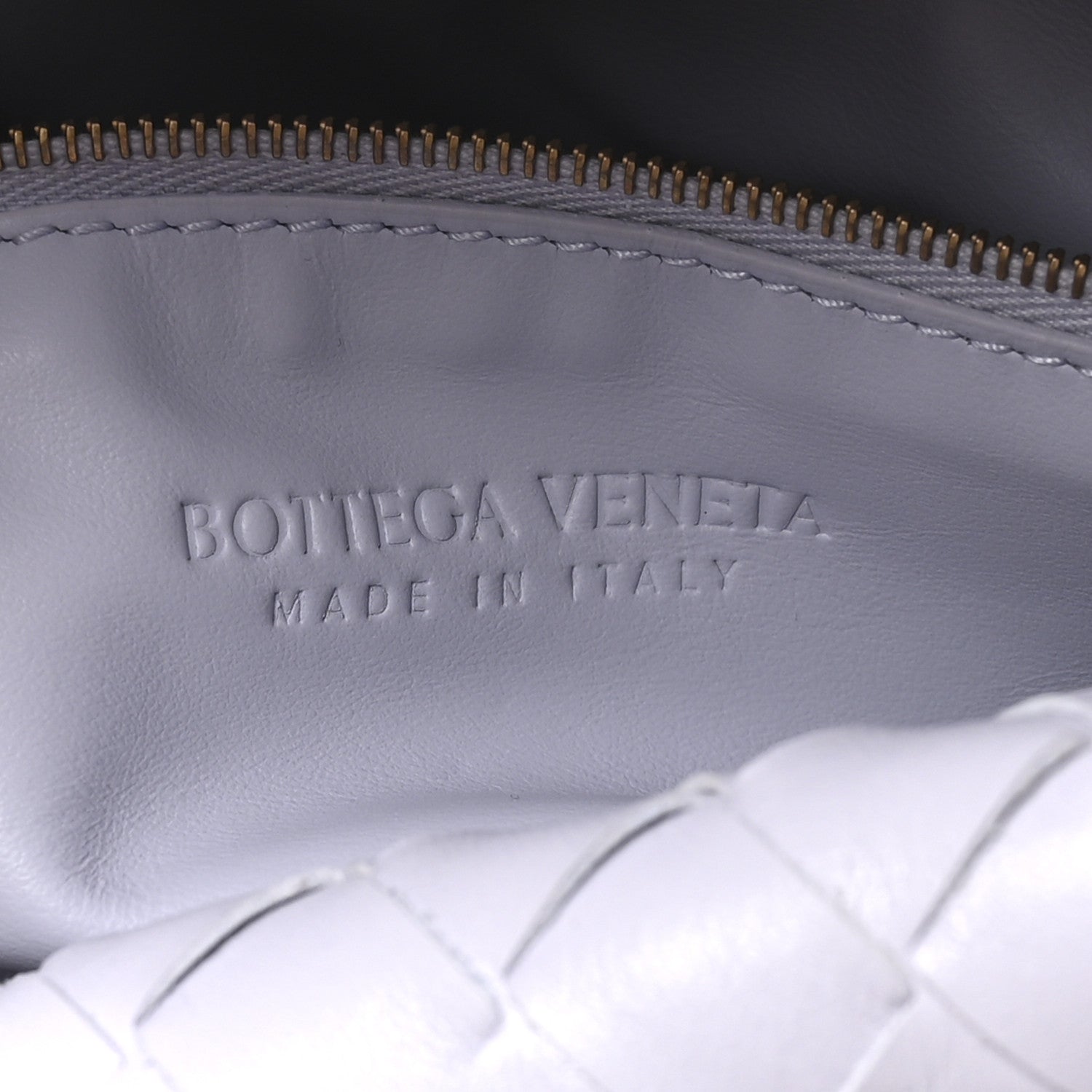 Bottega Veneta Calfskin Intrecciato Small Hop Oyster Lilac 6 of 9