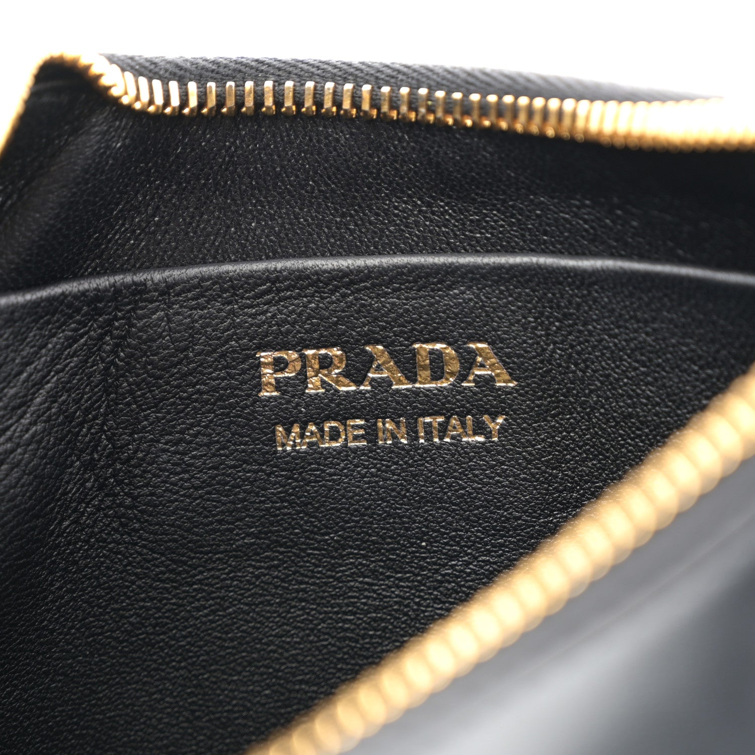 Prada Soft Calfskin Arque Shoulder Bag Black 6 of 11