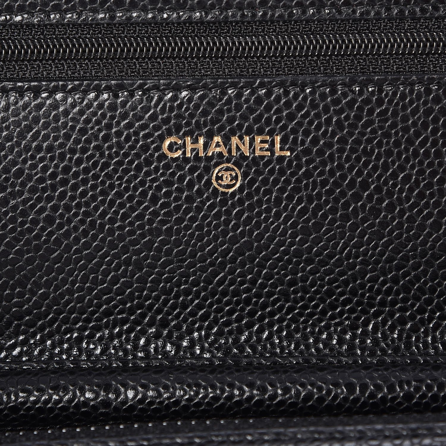 Chanel Caviar Quilted Wallet On Chain WOC Black 6 of 8